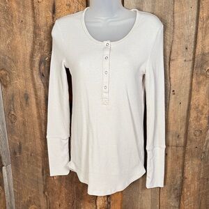 Splendid Thermal Henley Top